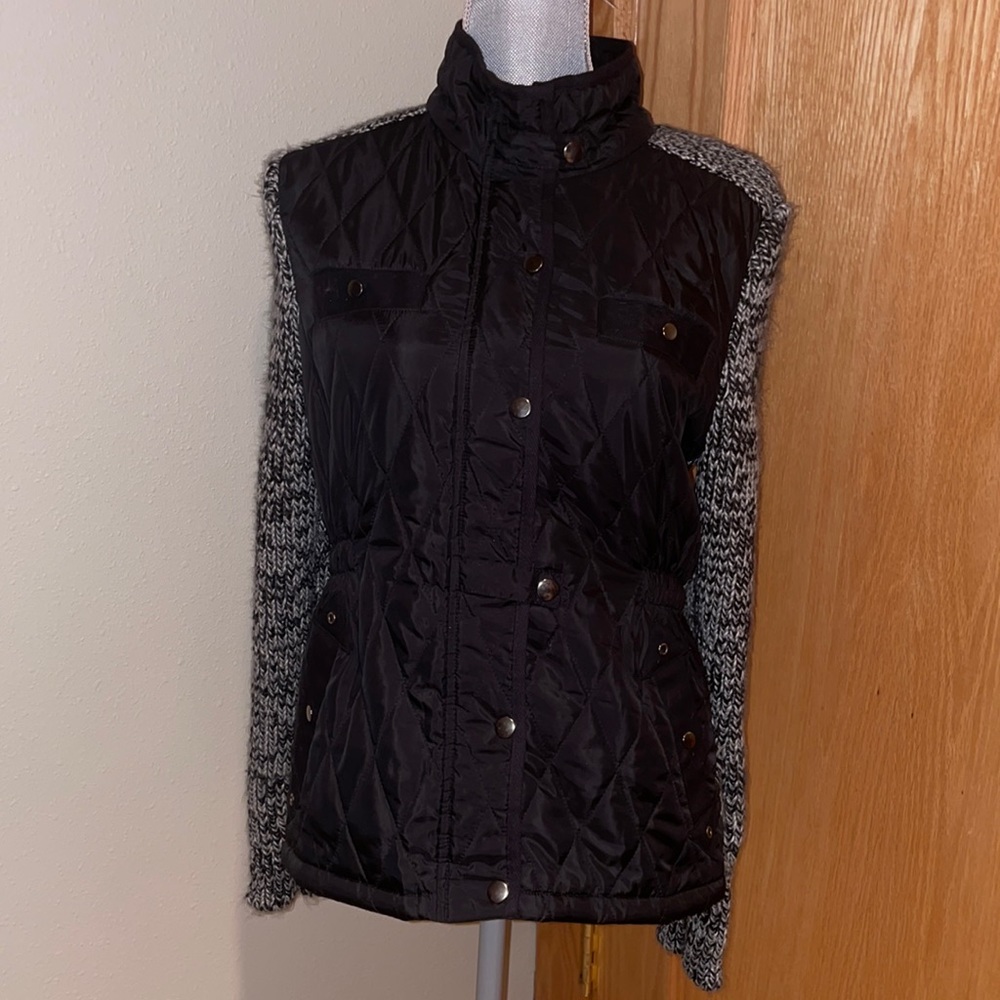 Linea Domani sweater jacket with pockets